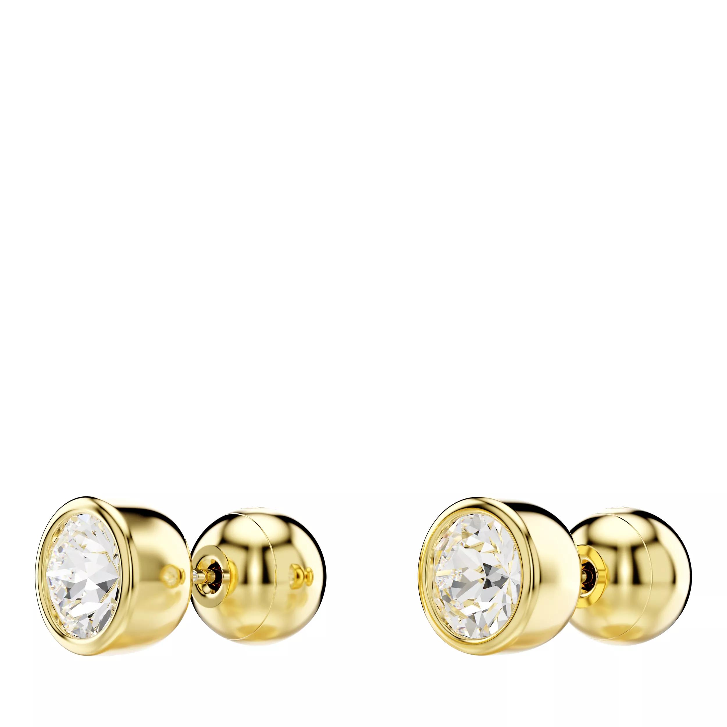 Thumbnail - Swarovski Ohrringe - Imber stud earrings, Round cut - Gr. unisize - in Weiß - für Damen