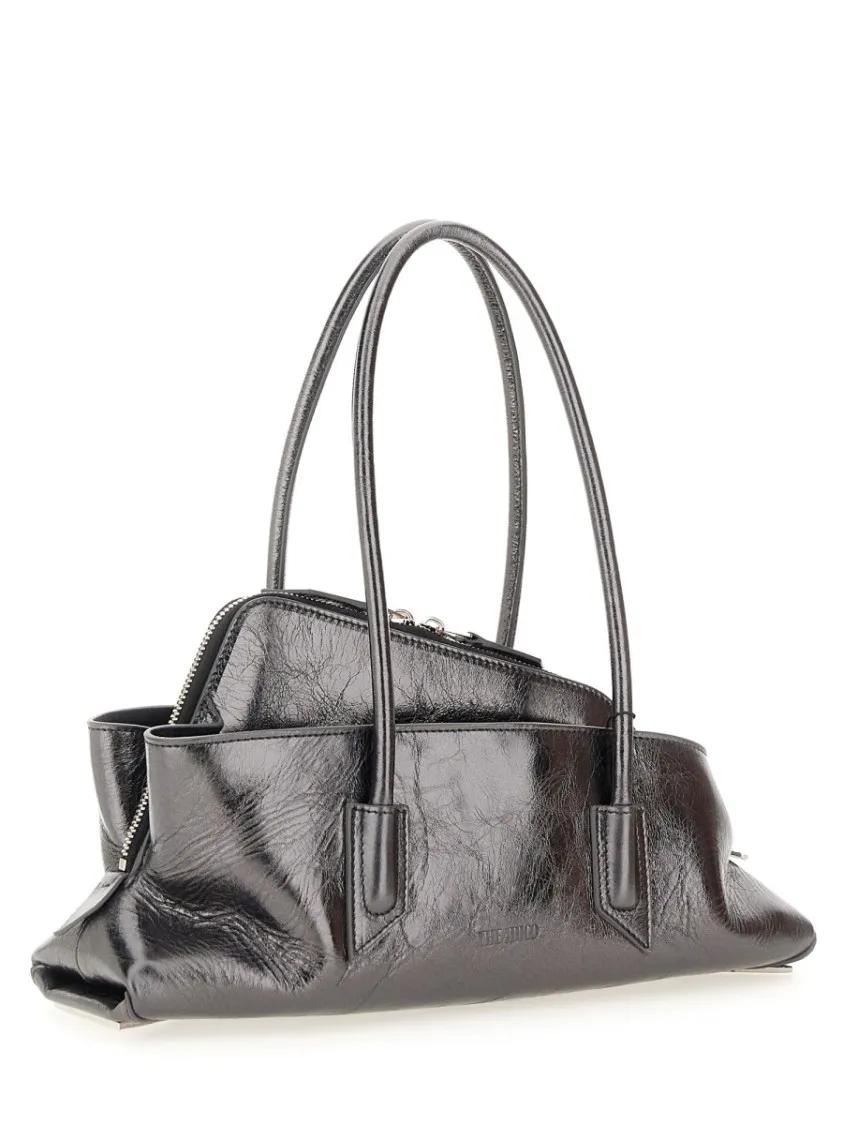 The Attico Hobo bags "The Walk" Bag Small in grijs