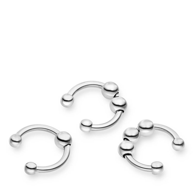 Liebeskind Berlin Mittellange Halskette Edelstahl Urban Chic silber(Image 4)