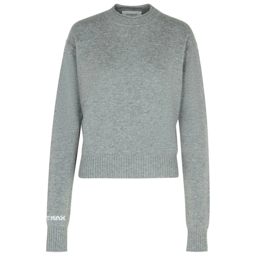 Sportmax Pullover 'Agadir1234' Grey Cashmere Blend Sweater Grey