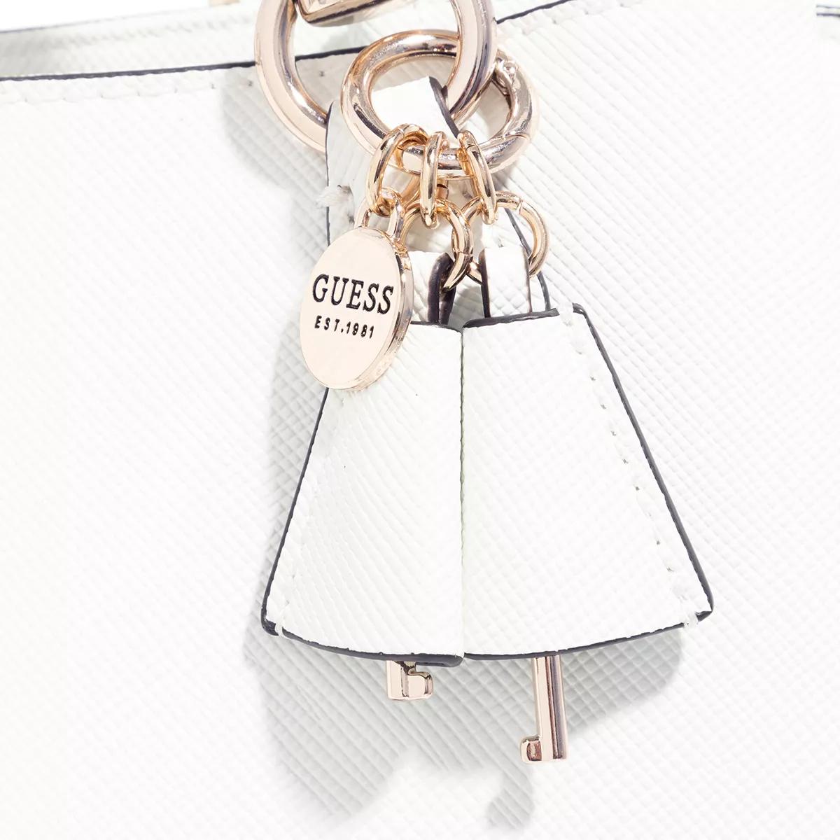 Guess Satchels Gizele Girlfriend Carryall in wit