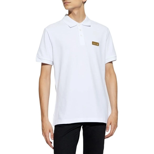 Versace Jeans Couture Polohemd Versace Couture Heren Polo Wit 77GAGT08-CJ01T/003 weiß