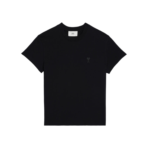 AMI Paris T-Shirt mit Logo 001 BLACK Shirts