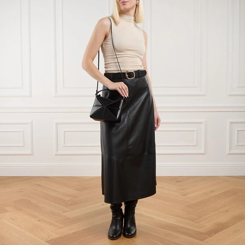 Abro Crossbody Bag Handtasche Triangle/ Black/Gold  Black/Gold(Image 2)