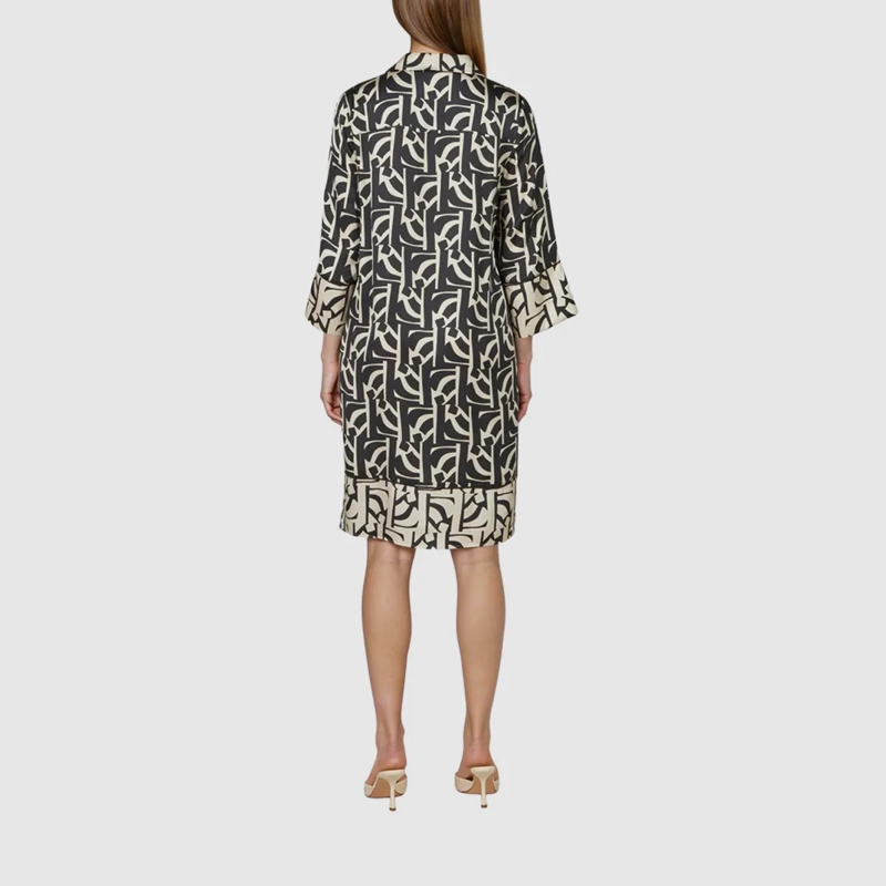 Marc Aurel Midikleid Kleid schwarz(Image 4)