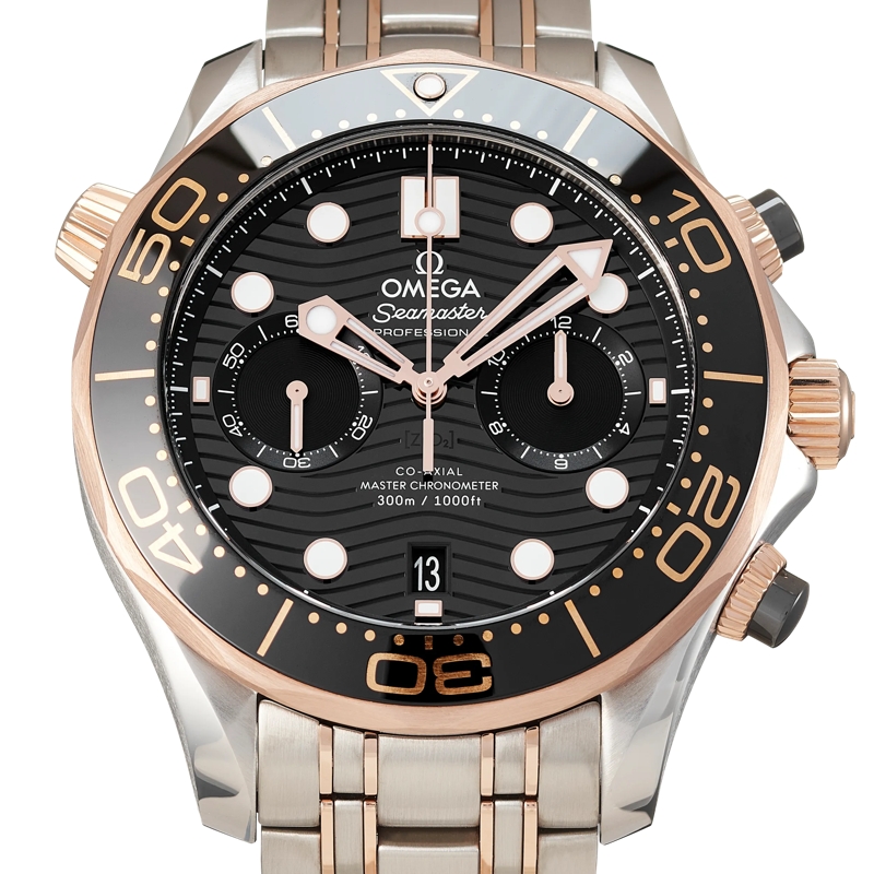 Omega Montre automatique Seamaster Schwarz