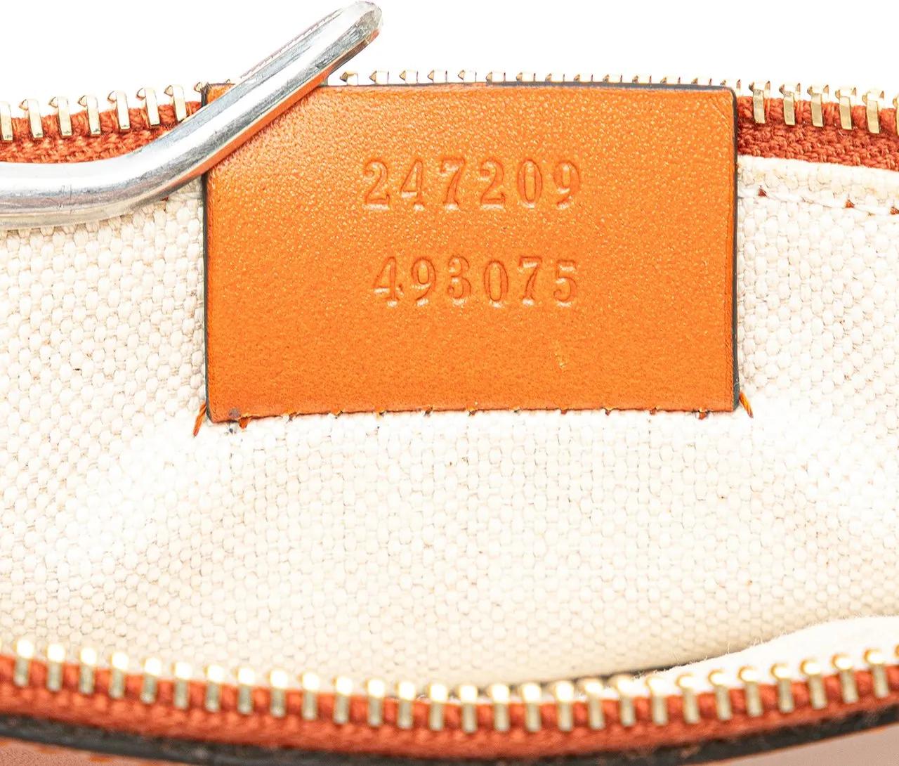 Thumbnail - Gucci Shopper - Medium Diamante Canvas Craft Tote - Gr. unisize - in Braun - für Damen