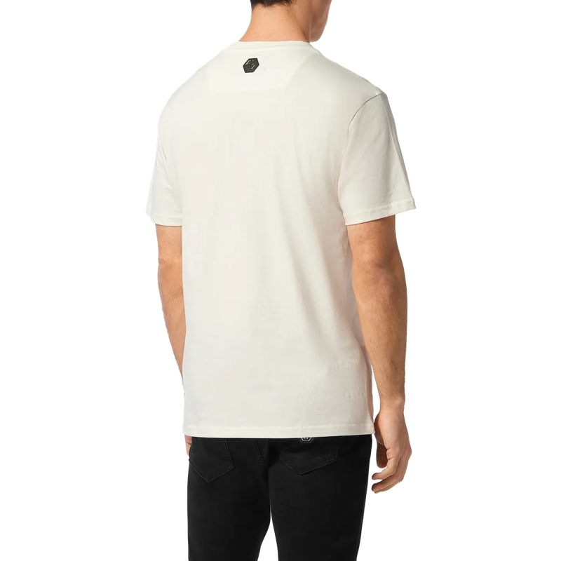 Philipp Plein T-Shirt T-Shirt Rundhalsausschnitt Ss weiss(Image 2)
