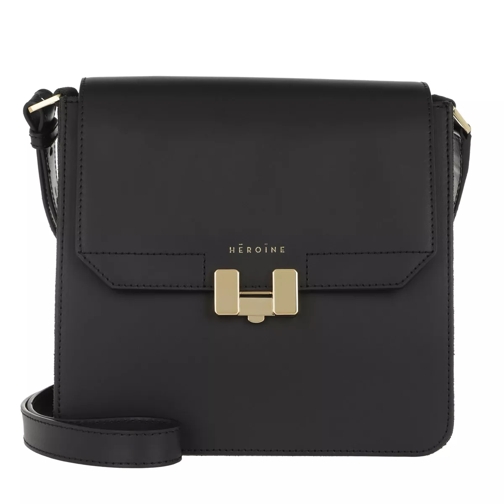 Maison Hēroïne Tilda Tablet Mini Black/Black Lavagna/Gold Crossbody Bag