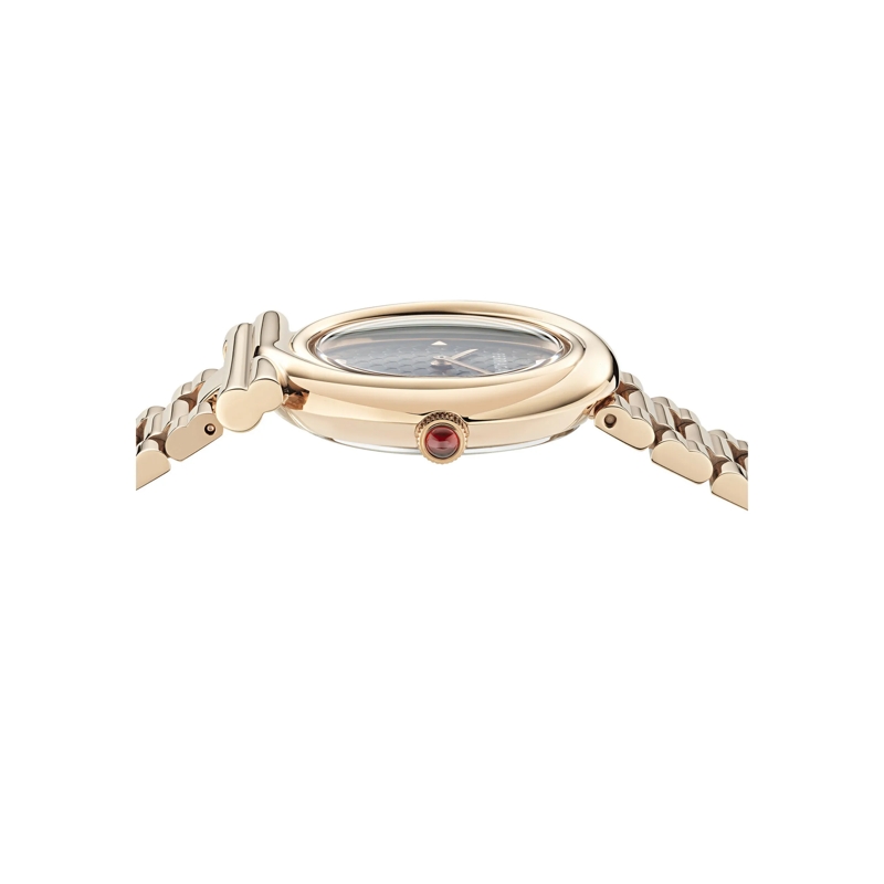 Salvatore Ferragamo Quarzuhr Quarz-Analoguhr Gancini Twisted rosa(Image 2)