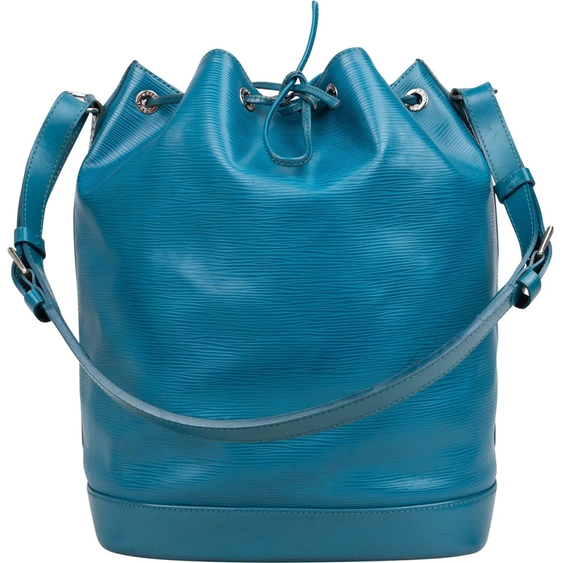 Louis Vuitton Tote Louis Vuitton Bleu Cyan NM Epi Leather Sac Noe Gra blau