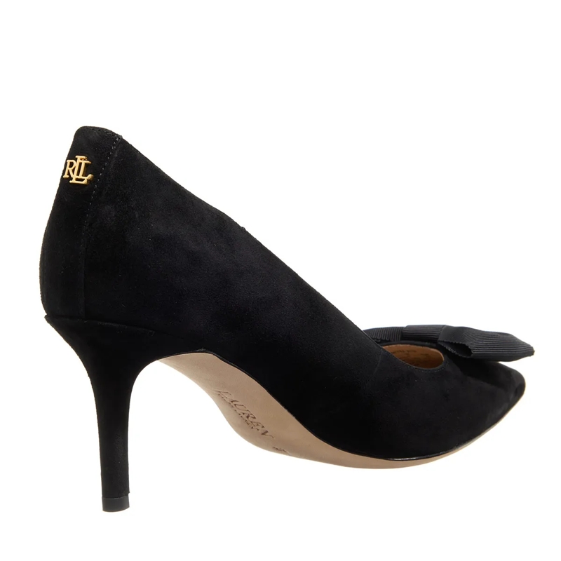 Lauren Ralph Lauren Escarpins Lanette Bow Pumps Closed Toe Black(Image 3)