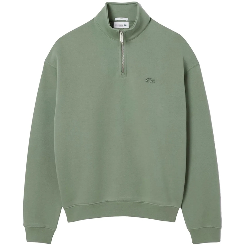 Lacoste  Heavy Fleece Zipper Sweatshirt grün