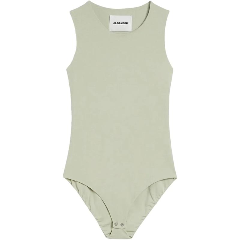 Jil Sander T-Shirt Body Lemon Green grün