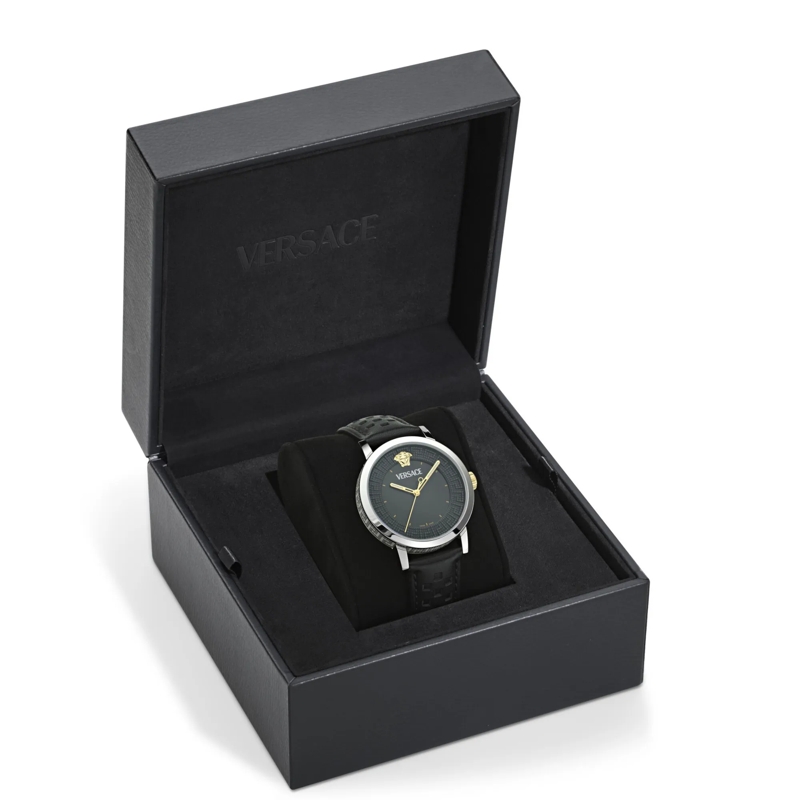 Versace Quarzuhr Quarz-Analoguhr Versace Albireo schwarz(Image 5)