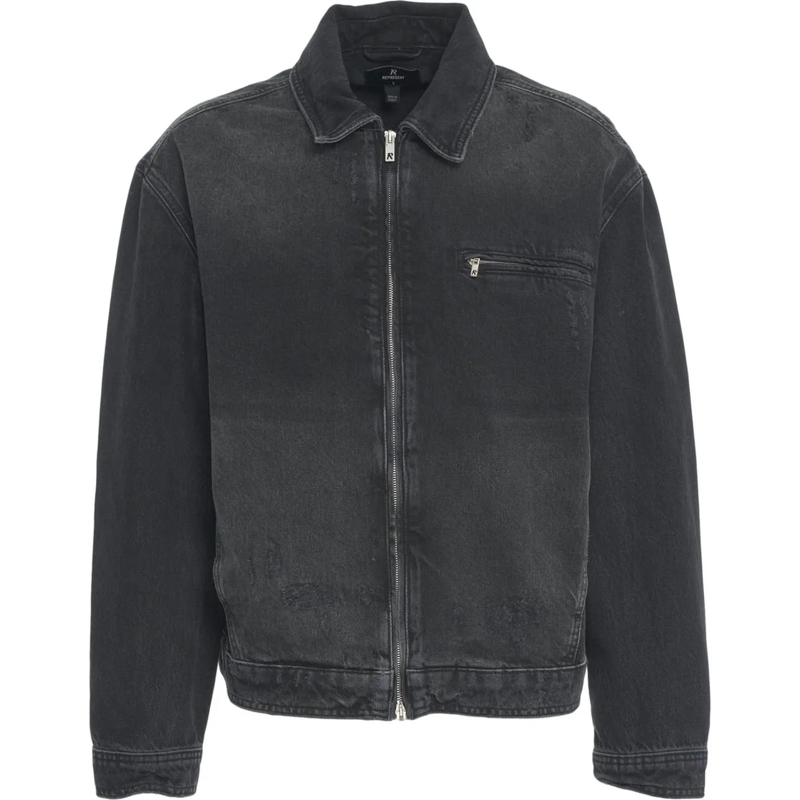Represent Doudoune Denim jacket schwarz