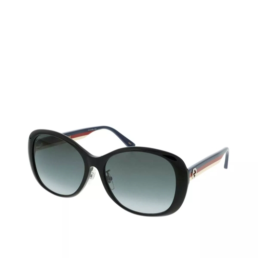 Gucci GG0849SK-002 59 Sunglass WOMAN ACETATE Black Sonnenbrille