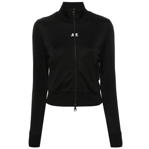 Courrèges Übergangsjacke Logo Jacket Black