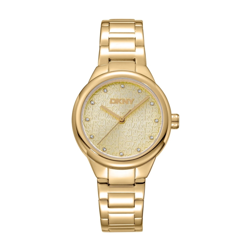 DKNY Automatikuhr Quarzuhr Everyday gold