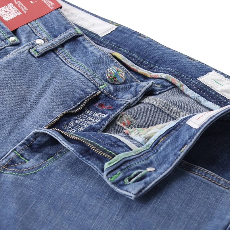 Tramarossa Jeans Slim-Fit Jeans Michelangelo blau(Image 3)