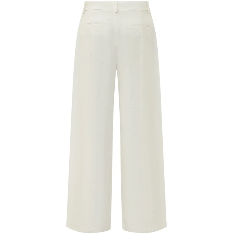 Calvin Klein Hose Pantaloni Ampi con Pieghe weiß(Image 2)