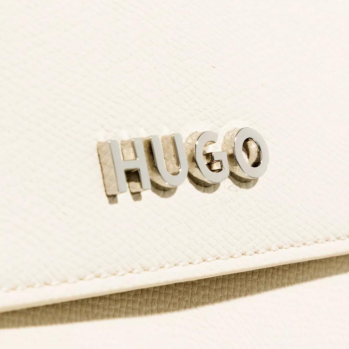 Hugo Chris 10246409 01 Crossbody White R. Fl. Crossb. Open Bag 