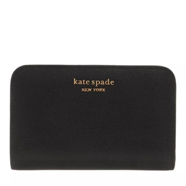 Kate Spade New York Morgan Saffiano Leather Compact Wallet Black