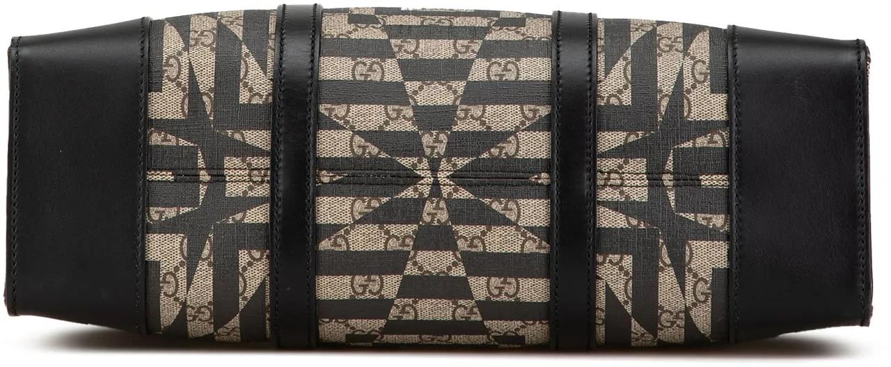 Thumbnail - Gucci Hobo Bags - 2000-2015 GG Supreme Caleido Vertical Tote - Gr. unisize - in Braun - für Damen