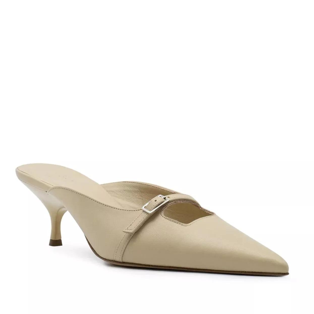 Gia Borghini Pumps & High Heels - GIABORGHINI Sandfarbene Kittenheels - Gr. 36 (EU) - in Beige - für Damen