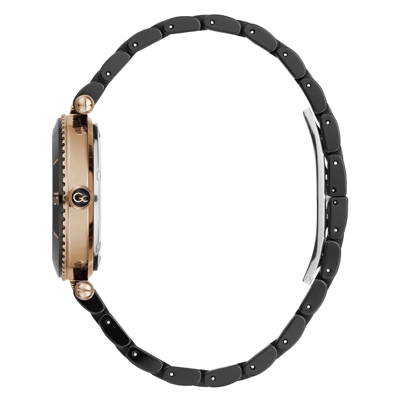 GC Quarzuhr Quarz Analog Uhr Gc Muse Ceramic schwarz(Image 5)