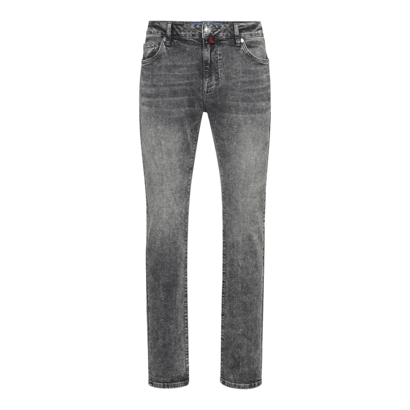 BILLIONAIRE Jeans mit geradem Bein Jeans Regular Fit grau