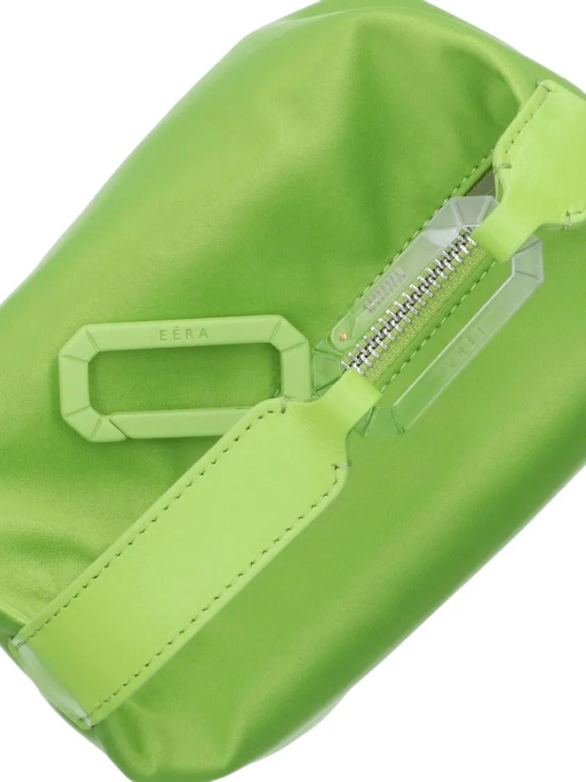 Eera Crossbody bags "Satin Moon" Top Handle Bag – Green in groen