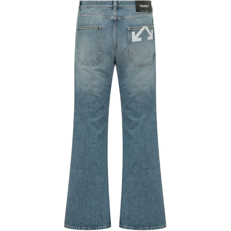 Off-White Jeans évasés Jeans Light Medium Blue blau(Image 2)