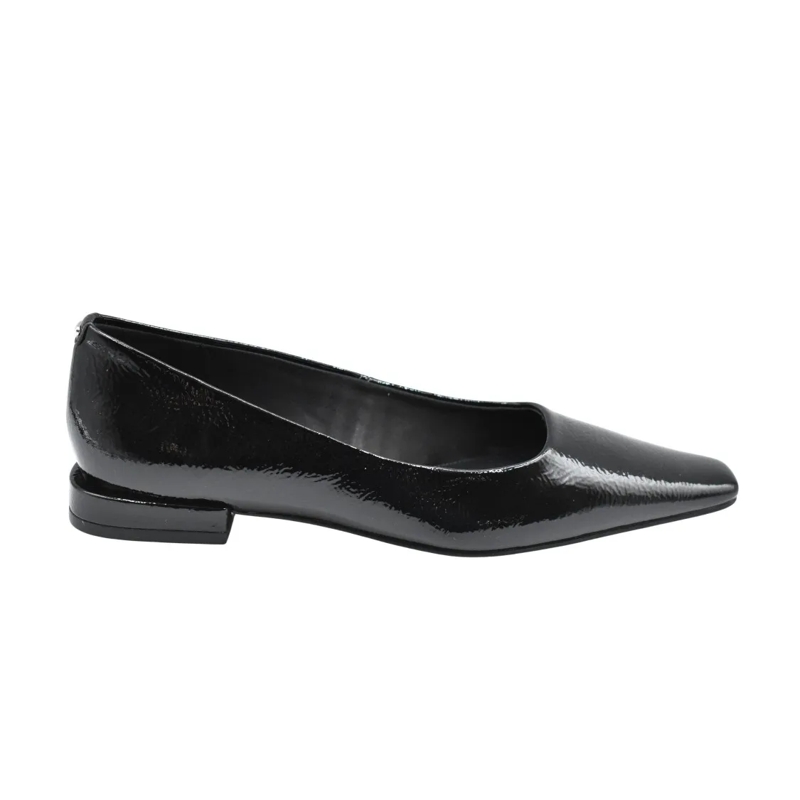 MICHAEL Michael Kors Balletschoenen Black Patent Flats With Pointed Toe Black