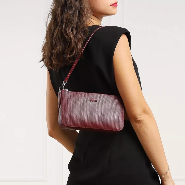 Lacoste leather shoulder bag new arrivals