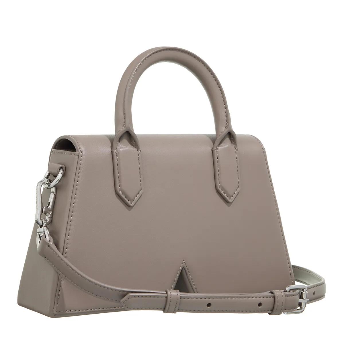 Karl Lagerfeld Crossbody bags Ikon K Cb Leather in grijs