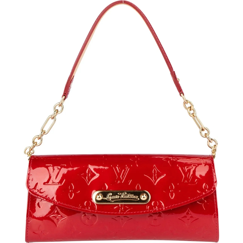 Louis Vuitton Tote Louis Vuitton Vernis Monogram Sunset Shoulder Bag rot