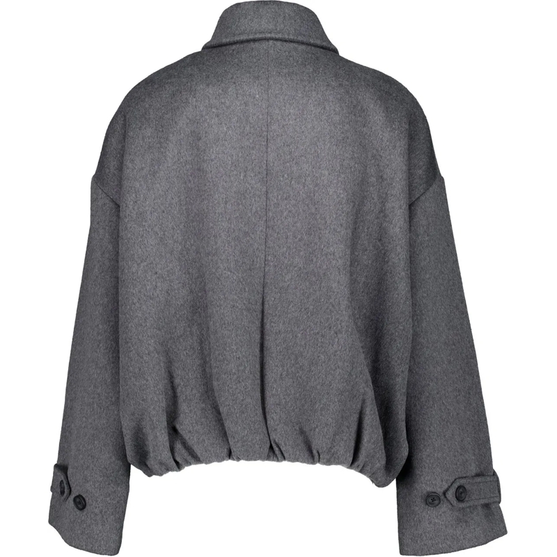 STUDIO AR Trenchcoat Studio Ar Silas  Donkergrijs 01tl256046.01 grau(Image 3)
