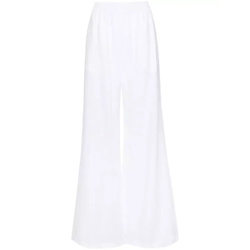 Fabiana Filippi White Wide-Leg Pants White 