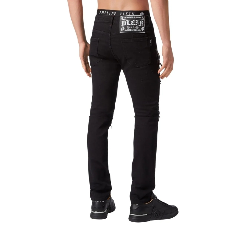 Philipp Plein Jeans Jeans Regular Fit schwarz(Image 3)