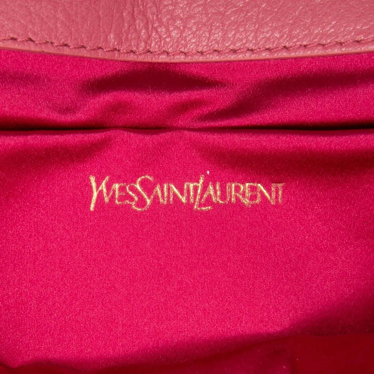 Thumbnail - Saint Laurent Clutches - Large Leather Belle de Jour Clutch - Gr. unisize - in Gold - für Damen