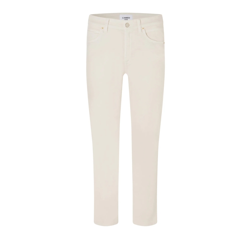 Cambio Slim-Fit-Jeans Piper cropped seam mehrfarbig