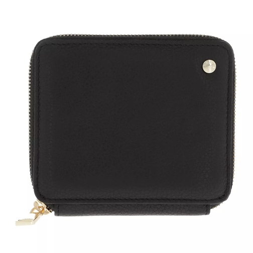 Abro Wallets Black Zip-Around Wallet