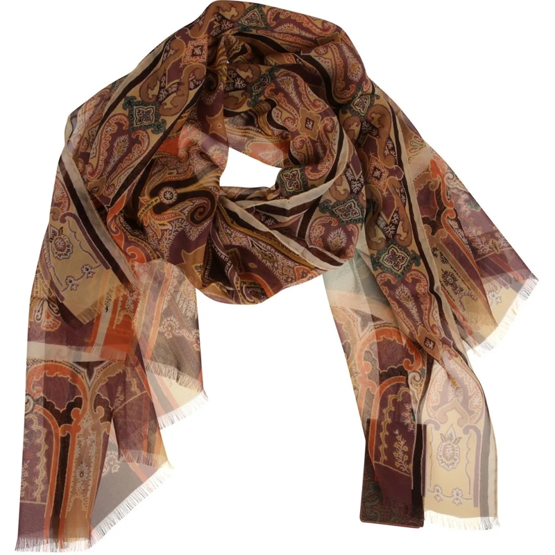 Etro Wollschal Boheme Scarf Multicolour mehrfarbig