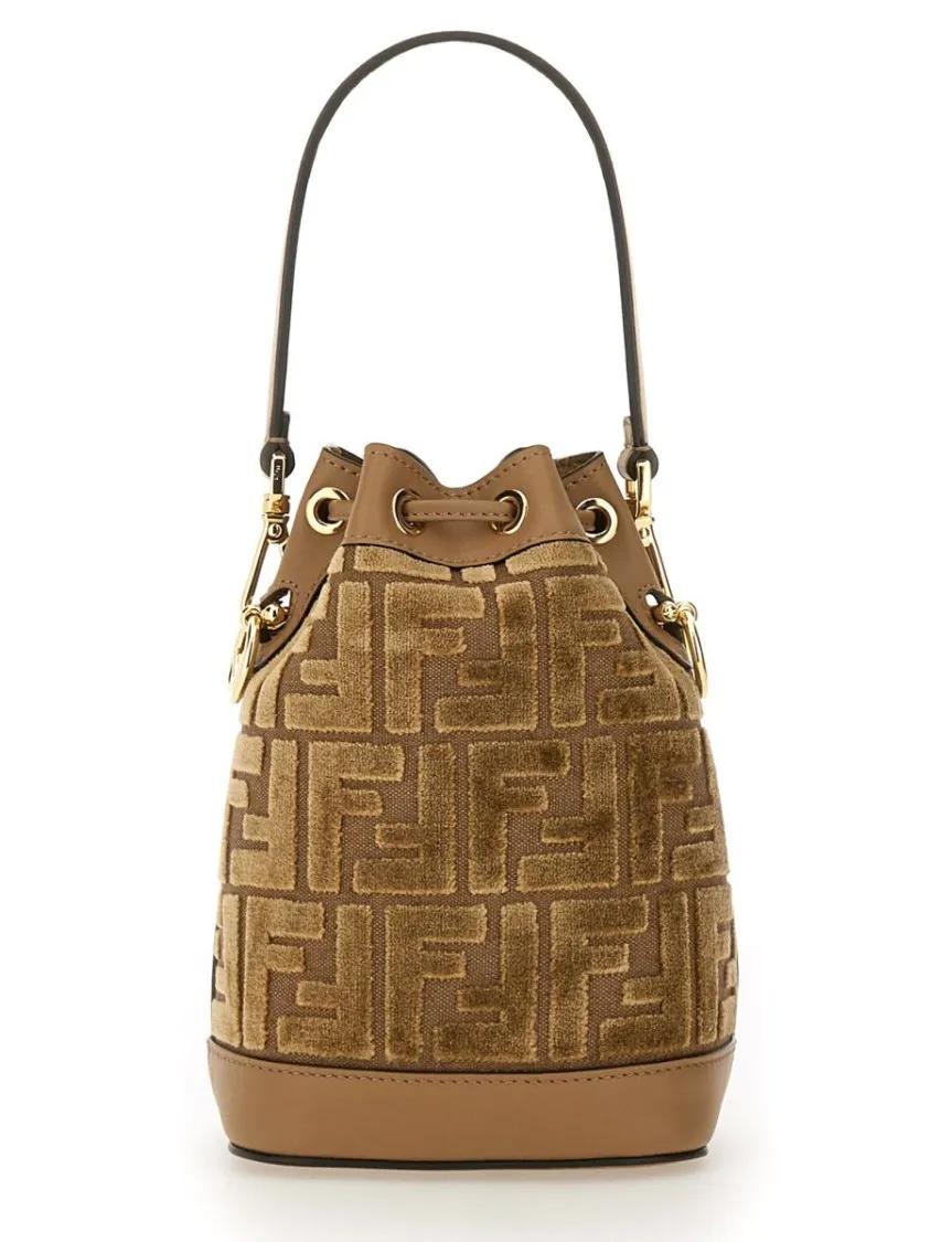 Fendi Bucket bags "Mon Tresor" Mini Bag in bruin