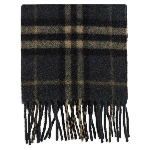 Burberry Leichter Schal Cashmere Check Scarf Black