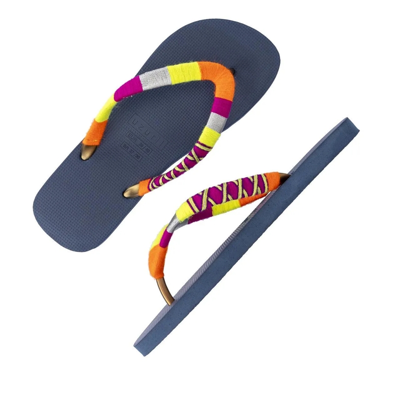 UZURII Flip Flops flip flop Indiana Bronze marineblau(Image 4)