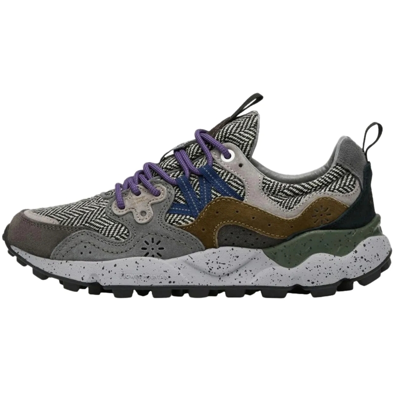 Flower Mountain Low-Top-Sneaker Sneakers Anthracite grau