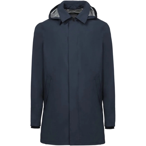 Herno Daunenjacken HERNO Blue Three-quarter Coats blau