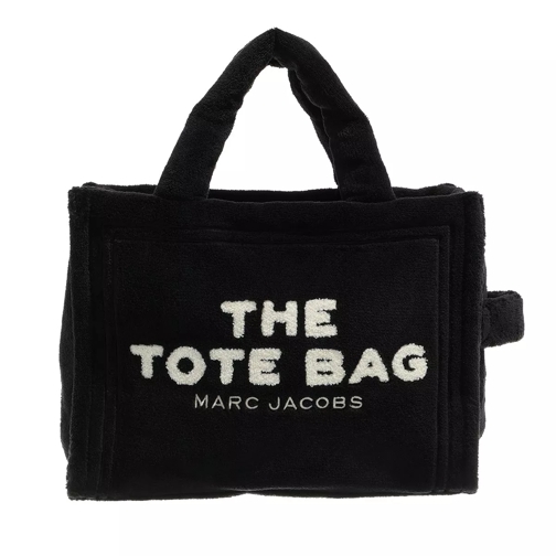 Marc Jacobs The Terry Small Tote Bag Black Rymlig shoppingväska